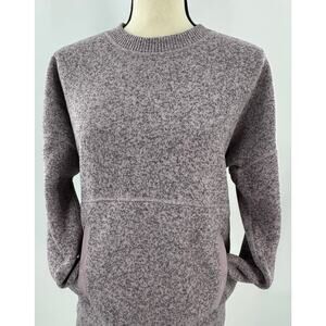 The North Face Womens Pink Sweater Sweatshirt Pullover Medium Active Top